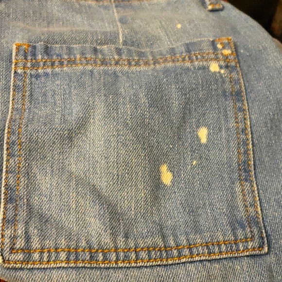 Universal Thread™ High Rise Relaxed Straight Ankle Jeans w/Splatter Detail 27R - Picture 9 of 10